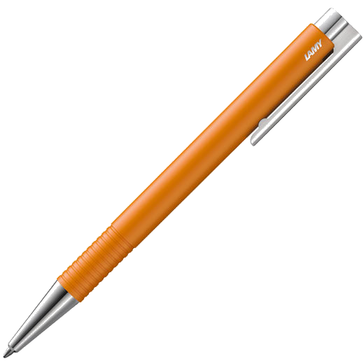 lamy logo m apricot ballpoint pen