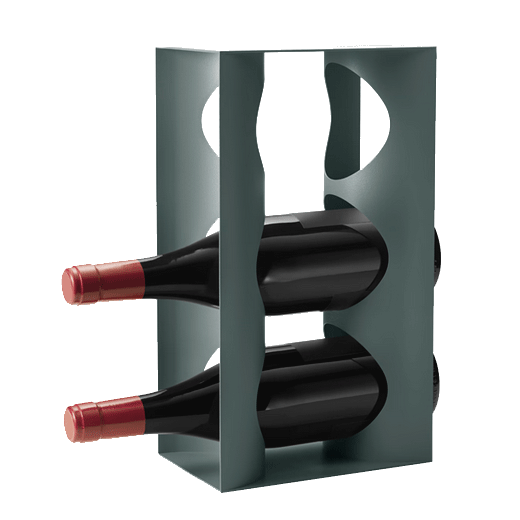 Alfredo Wine Rack in Green by Georg Jensen