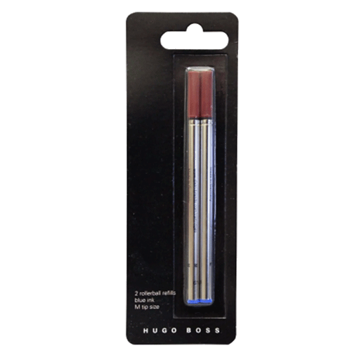 Medium Nib Blue Rollerball Refills by Hugo Boss