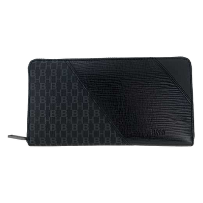 hugoboss leather long walle