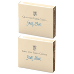 gvfc gulf blue ink cartridge 2 x 6