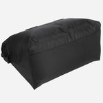 The base of the BOSS Catch 3.0 Black Holdall with Large Raised Logo.