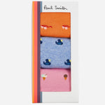 The gift box for the Paul Smith 3-Pack Multicoloured Summer Novelty Socks.