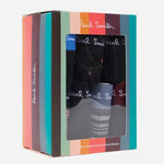 The striped box of the 7-Pack Mixed Pattern 'Signature Stripe' Boxer Briefs.
