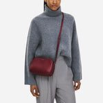 The Dukes Place Carmine Leather Medium Zip Top Cross Body Bag by Radley.