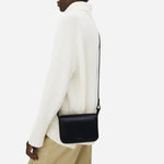 The Westwell Lane Black Small Flapover Cross Body Bag by Radley.