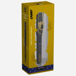 The gift box for the Safari Special Edition Harry Potter Yellow Hufflepuff Fountain Pen M.