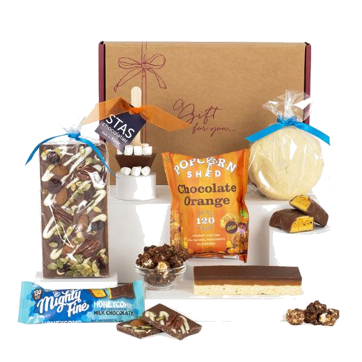 Chocoholics Letterbox Gift by Virginia Hayward Hampers