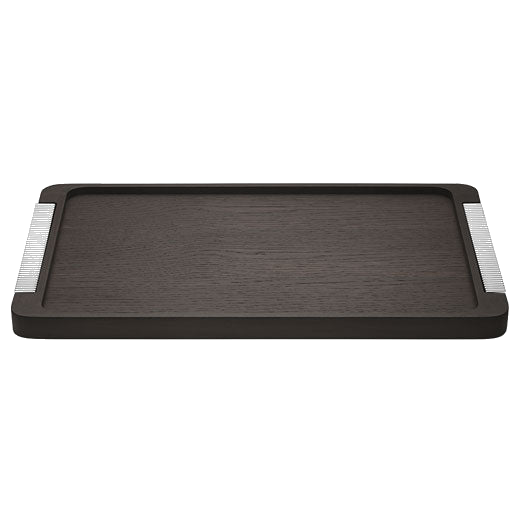 This is the Georg Jensen Smoked Oak Bernadotte Tray.
