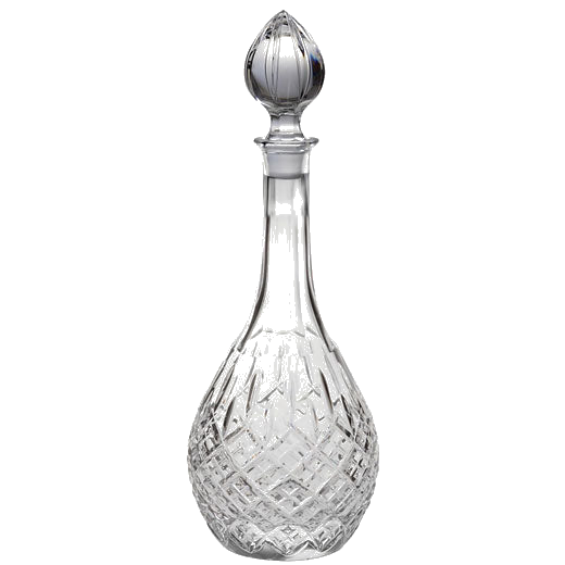 This Royal Scot Crystal London 100cl Wine Decanter has been crafted out of hand-cut crystal.