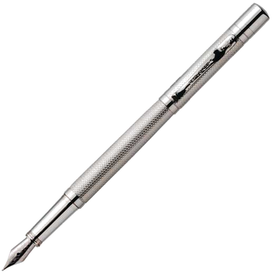 yard o led barley silver viceroy fountain pen