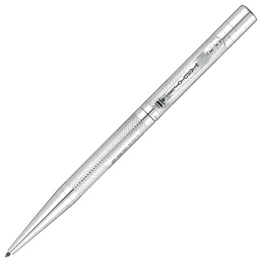 Yard-O-Led Viceroy Standard Silver Barley Ballpoint Pen.