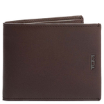 tumi brown nassau global double billfold wallet