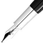 montblanc black heritage baby fountain pen nib