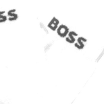 white cotton socks boss