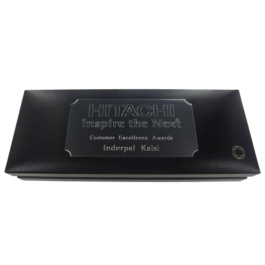 Wheelers Luxury Gifts specialise in engraving onto Plaques.