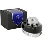 s t dupont royal blue ink bottle with box