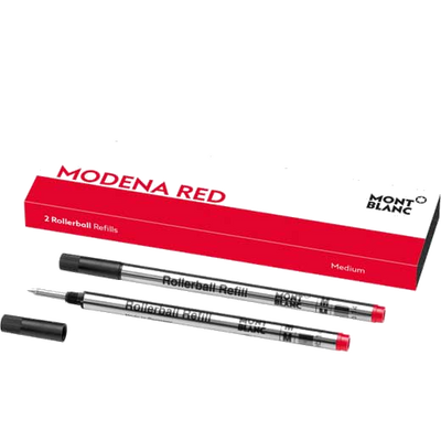 montblanc modena red roller