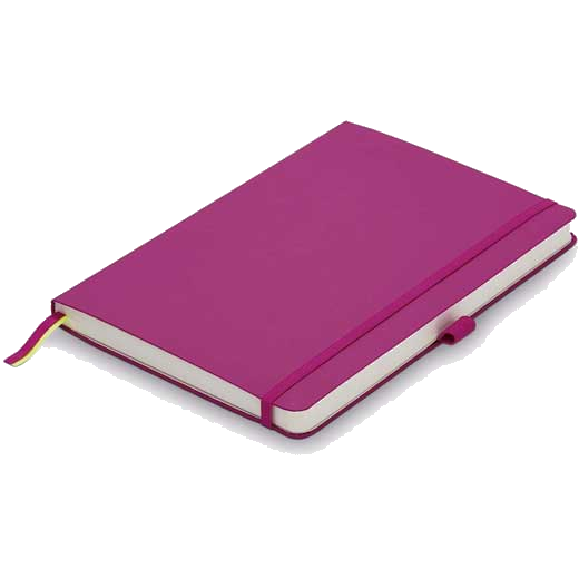 LAMY Pink A5 Softcover Ruled Notebook.