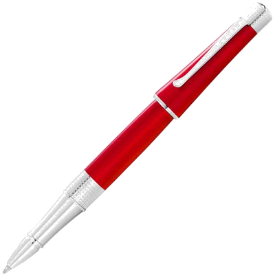 cross red beverly rollerball pen