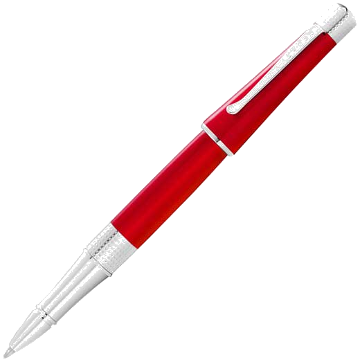 cross red beverly rollerball pen