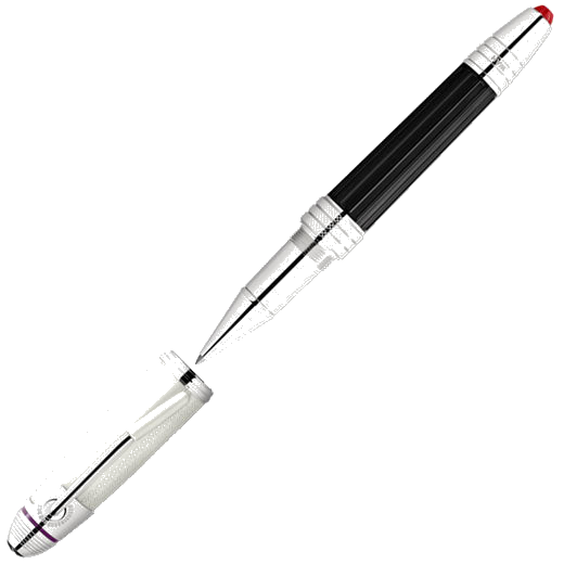 This Special Edition Jimi Hendrix Great Characters Rollerball Pen is designed by Montblanc.