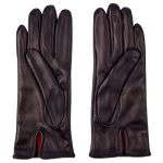 paul smith navy stitched swirl gloves back
