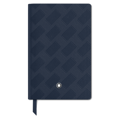 montblanc ink blue notebook