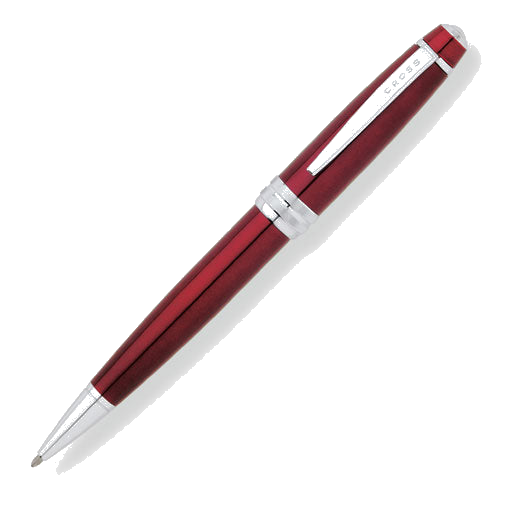 Cross bailey red rollerball pen.