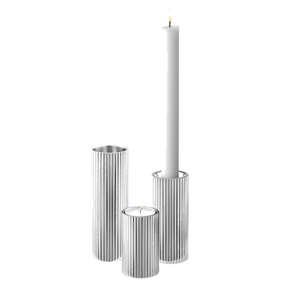 georg jensen bernadotte set of 3 tealight holders
