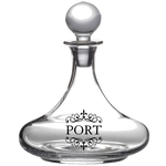 royal scot crystal classic collection ships decanter port engraved