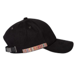 paul smith black cotton baseball cap