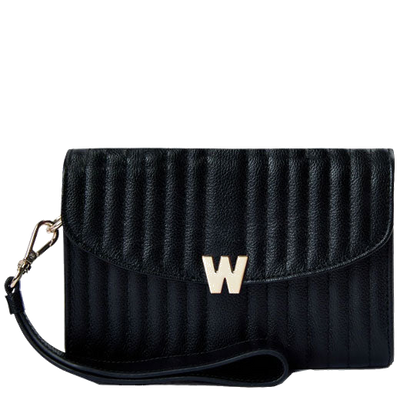 wolf 1834 mimi cross body bag in black