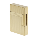brushed yellow gold lighter