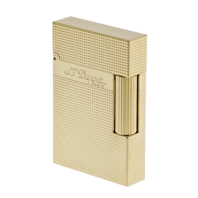 brushed yellow gold lighter