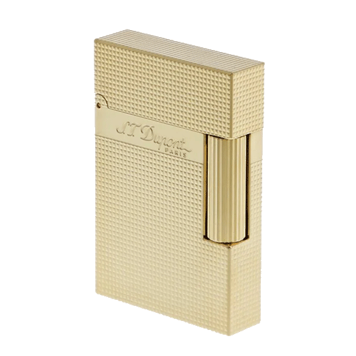 brushed yellow gold lighter
