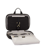 tumi black madeline voyageur cosmetic case inside 2