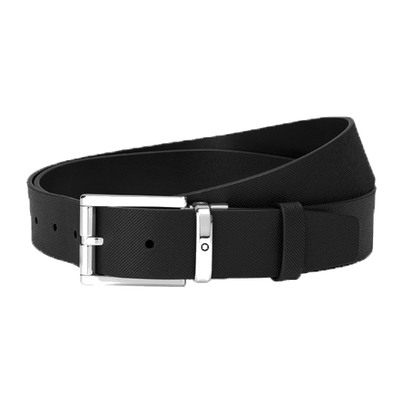 montblanc pin buckle leathe