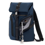 tumi navy alpha bravo logistics backpack key leash