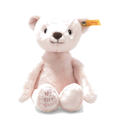 steiff rose pink my first teddy bear