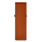mb198815 montblanc rust orange pen pouch