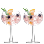 lsa signature gin 2 balloon glasses