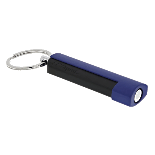 Matte Ocean Blue Cigar Cutter Keyring by S. T. Dupont