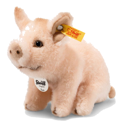 This is Sissy the Piglet designed by Steiff.