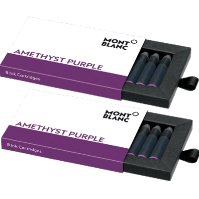 amethyst purple ink cartridges montblanc