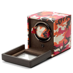 wolf 1834 elements fire cub watch winder with cover open