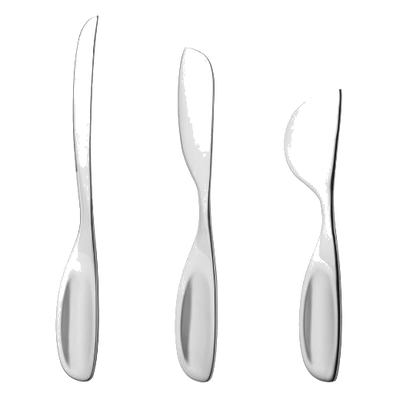 3390214 gj cheese knives set