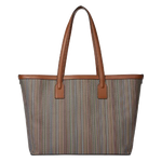 paul smith signature stripe canvas tote
