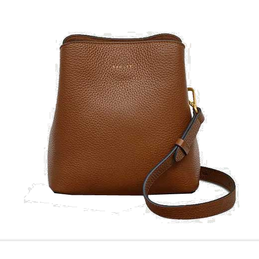 This brown leather handbag is part of the Radley Dukes Place collection.