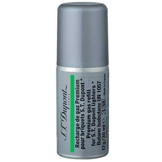 S.T. Dupont Premium Lighter Refills - green Gas - 30 ml